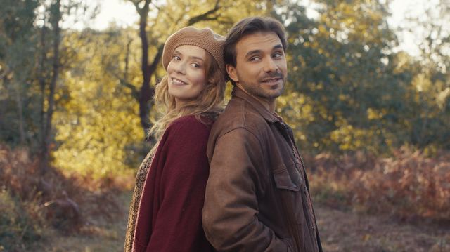 Mafalda e Diego no bosque do Minho